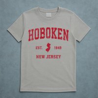 Hoboken New Jersey Nj Vintage Sports T-Shirt