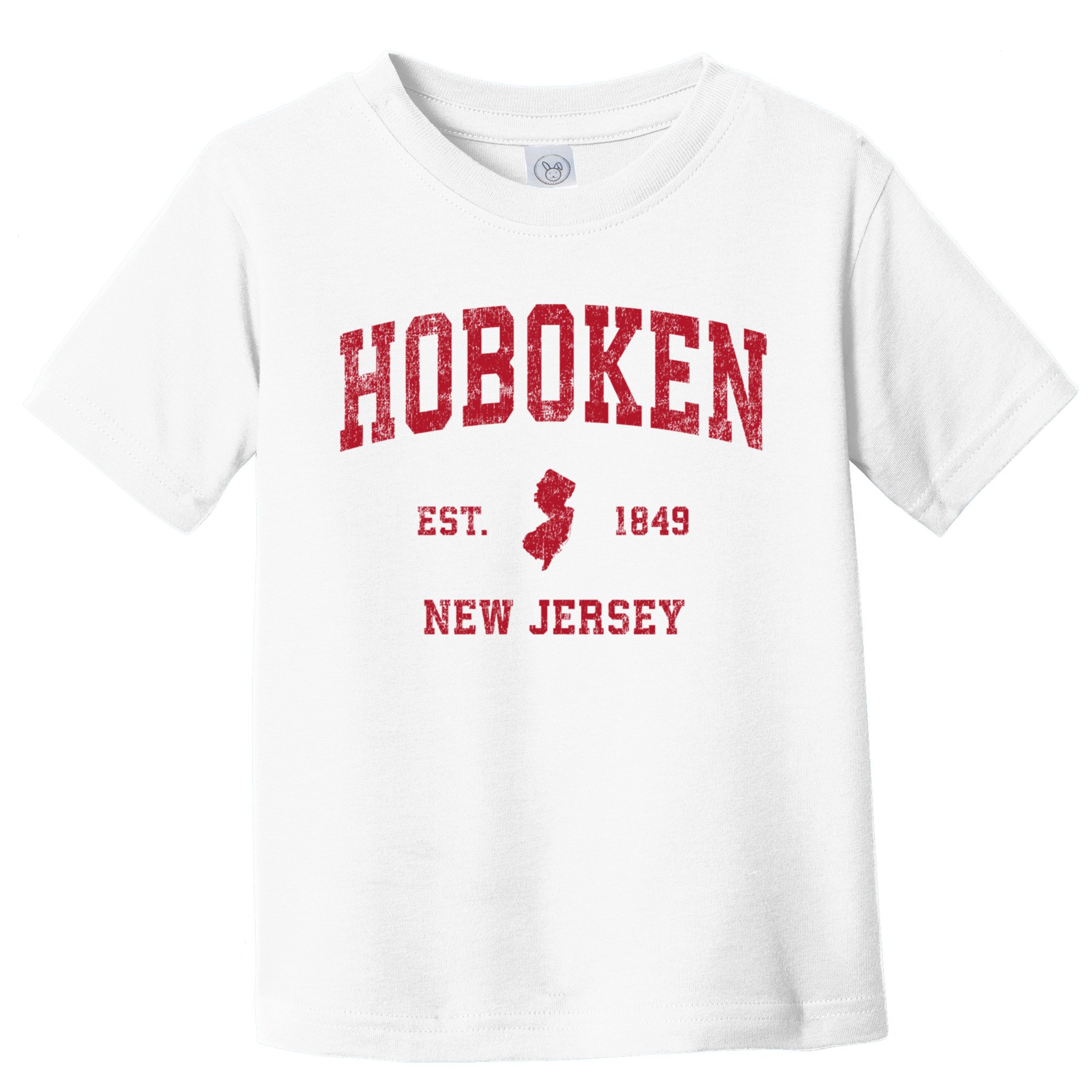 Hoboken New Jersey Nj Vintage Sports Toddler T-Shirt