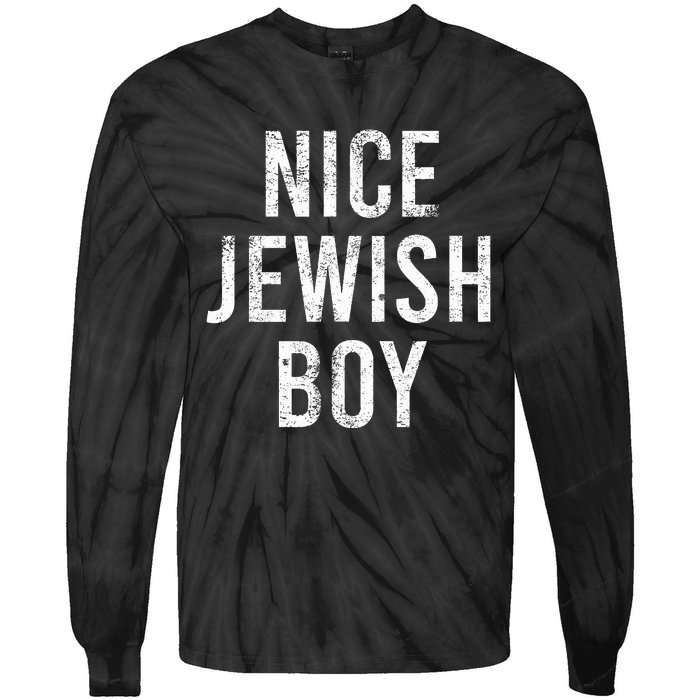 Hanukkah Nice Jewish Cool Chanukah Festival Jewish Gift  Tie-Dye Long Sleeve Shirt