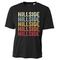 Hillside New Jersey Hillside Nj Retro Vintage Cooling Performance Crew T-Shirt