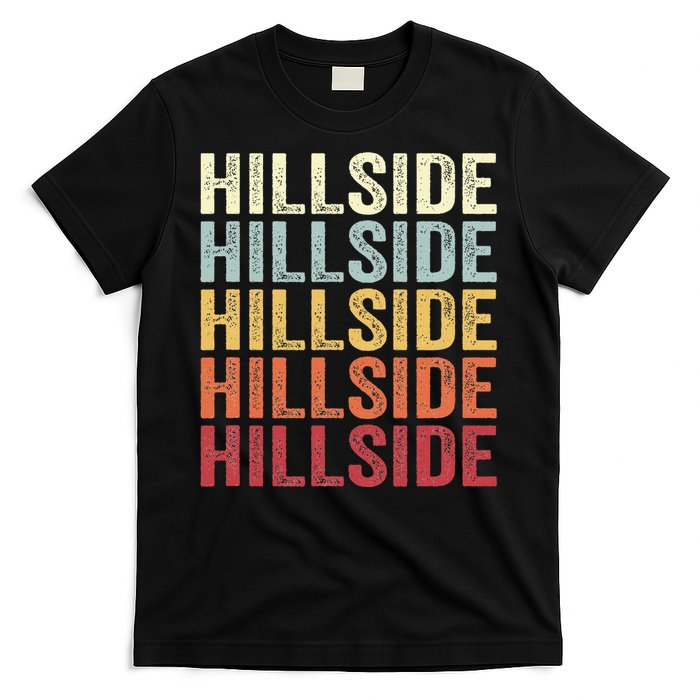 Hillside New Jersey Hillside Nj Retro Vintage T-Shirt