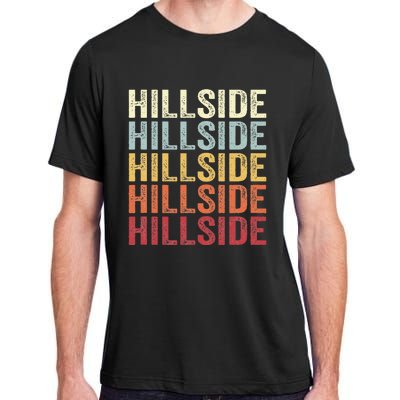 Hillside New Jersey Hillside Nj Retro Vintage Adult ChromaSoft Performance T-Shirt