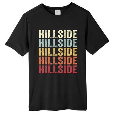 Hillside New Jersey Hillside Nj Retro Vintage Tall Fusion ChromaSoft Performance T-Shirt