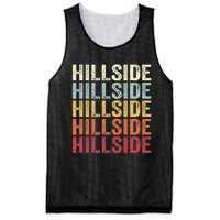 Hillside New Jersey Hillside Nj Retro Vintage Mesh Reversible Basketball Jersey Tank