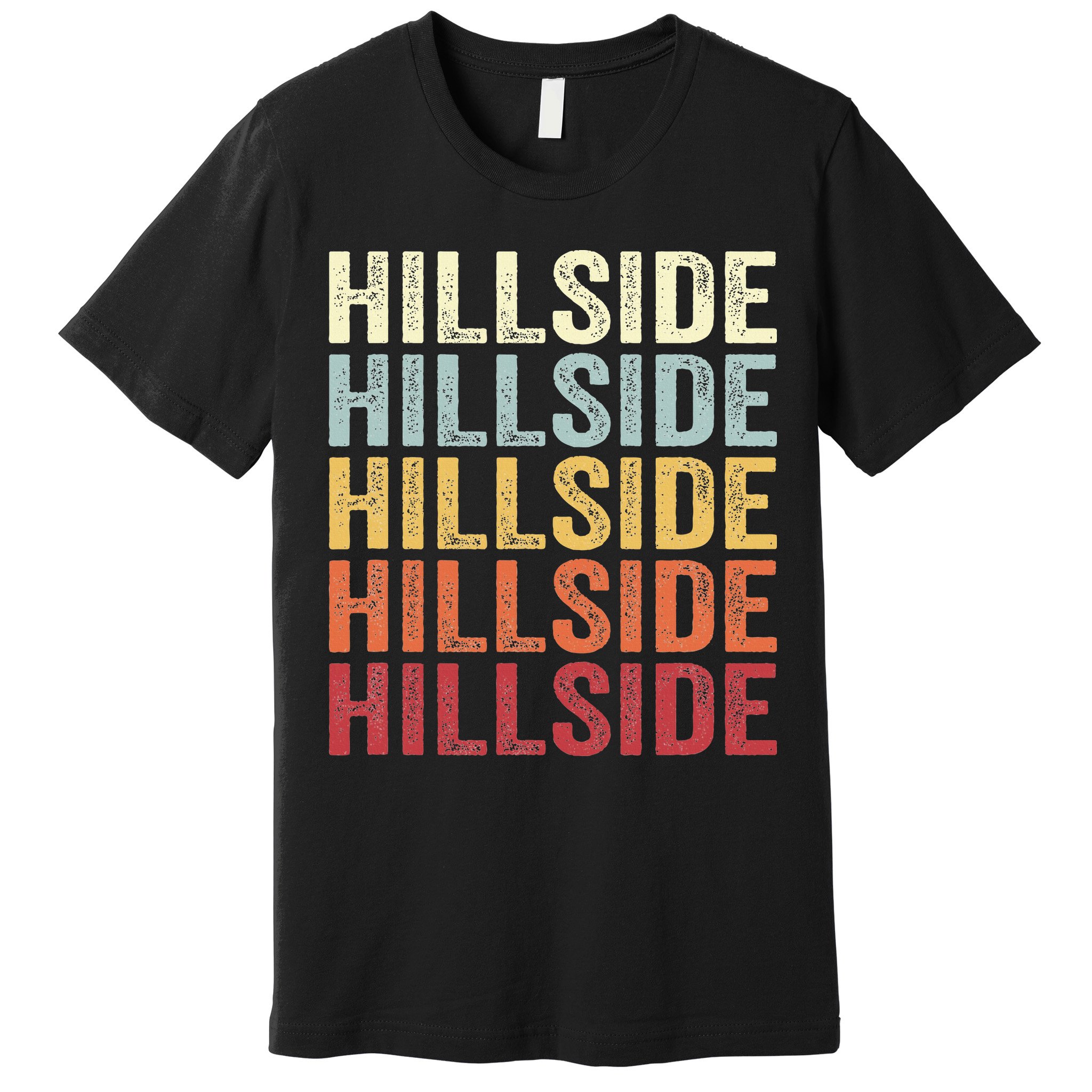 Hillside New Jersey Hillside Nj Retro Vintage Premium T-Shirt
