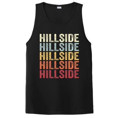 Hillside New Jersey Hillside Nj Retro Vintage PosiCharge Competitor Tank