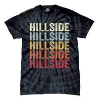 Hillside New Jersey Hillside Nj Retro Vintage Tie-Dye T-Shirt