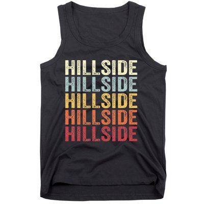 Hillside New Jersey Hillside Nj Retro Vintage Tank Top