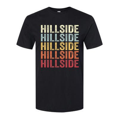 Hillside New Jersey Hillside Nj Retro Vintage Softstyle CVC T-Shirt