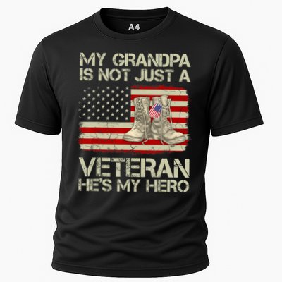 he's not just a veteran he is my grandpa Veteran Performance Shirt