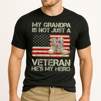 he's not just a veteran he is my grandpa Veteran Cooling Performance Crew T-Shirt
