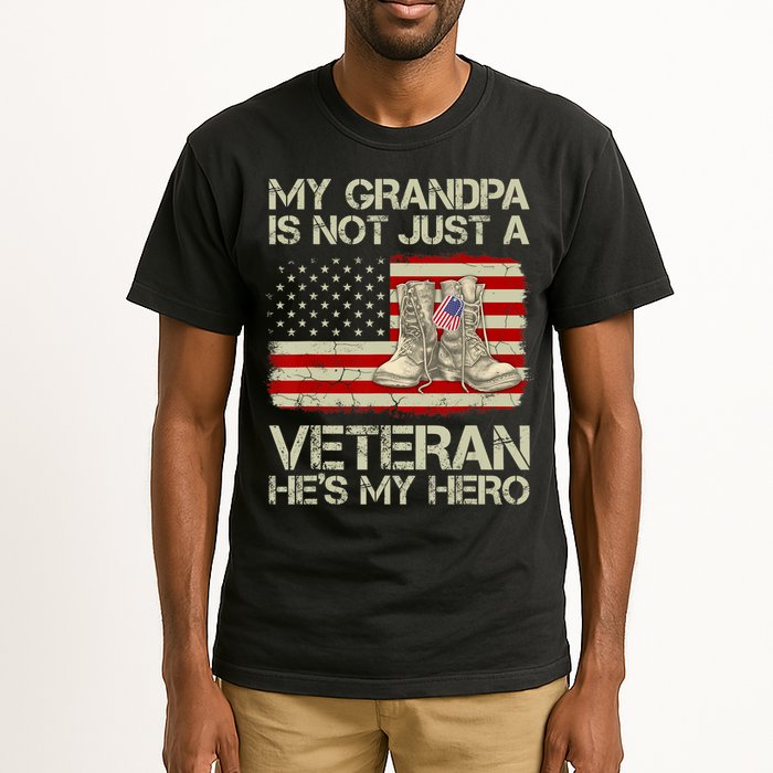 he's not just a veteran he is my grandpa Veteran Tall T-Shirt