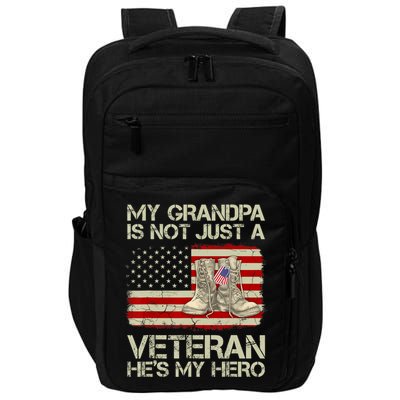 he's not just a veteran he is my grandpa Veteran Impact Tech Backpack