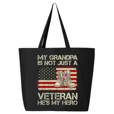 he's not just a veteran he is my grandpa Veteran 25L Jumbo Tote