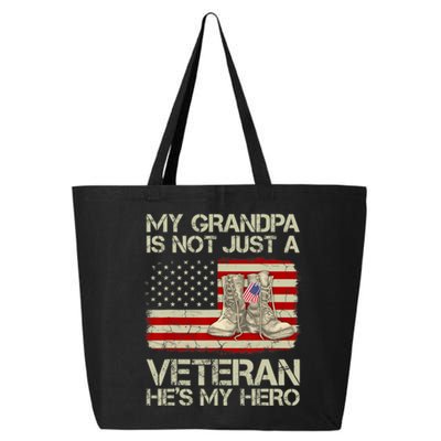 he's not just a veteran he is my grandpa Veteran 25L Jumbo Tote