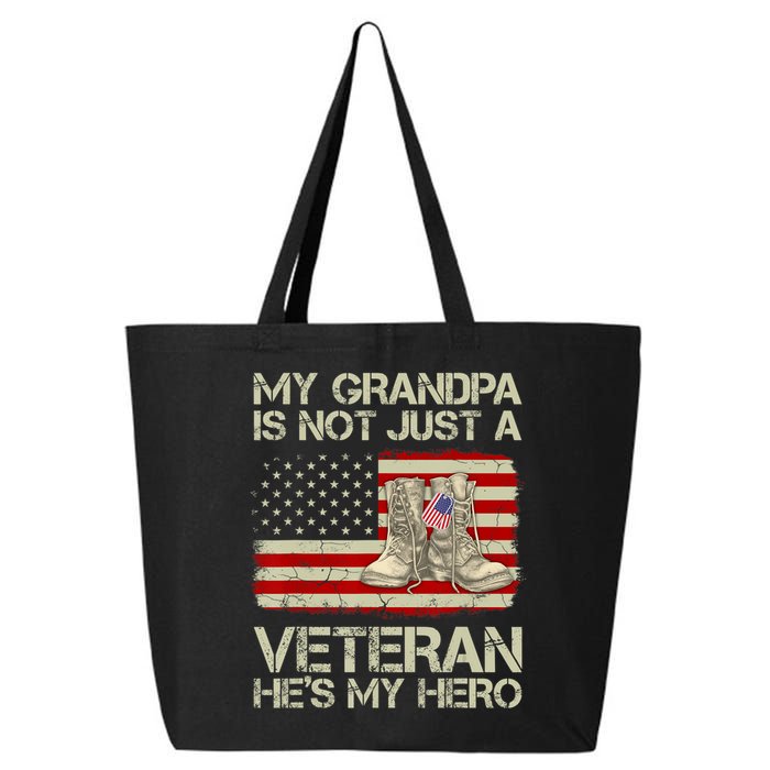 he's not just a veteran he is my grandpa Veteran 25L Jumbo Tote