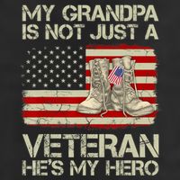 he's not just a veteran he is my grandpa Veteran 25L Jumbo Tote