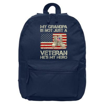 he's not just a veteran he is my grandpa Veteran 16 in Basic Backpack