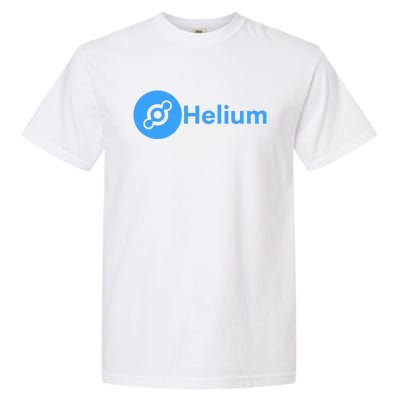 Helium Network Logo, Helium Logo, Helium Crypto, HNT Token Garment-Dyed Heavyweight T-Shirt