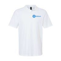 Helium Network Logo, Helium Logo, Helium Crypto, HNT Token Softstyle Adult Sport Polo