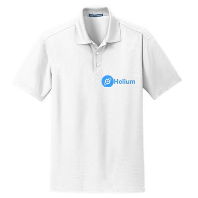 Helium Network Logo, Helium Logo, Helium Crypto, HNT Token Dry Zone Grid Polo