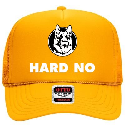 Hard No Letterkenny Logo High Crown Mesh Back Trucker Hat