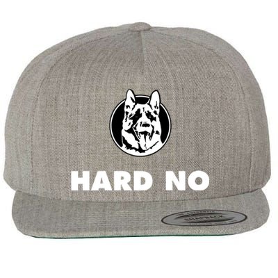 Hard No Letterkenny Logo Wool Snapback Cap