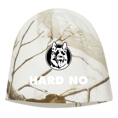 Hard No Letterkenny Logo Kati - Camo Knit Beanie