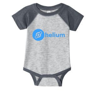 Helium Network Logo, Helium Crypto, HNT Token, Helium Logo Infant Baby Jersey Bodysuit