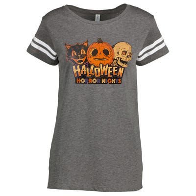 Horror Nights Lil’ Boo Halloween Enza Ladies Jersey Football T-Shirt