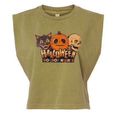 Horror Nights Lil’ Boo Halloween Garment-Dyed Women's Muscle Tee