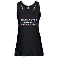 Hate Never Made Any Nation Great Funny Antitrump 2024 Gift Ladies Essential Flowy Tank