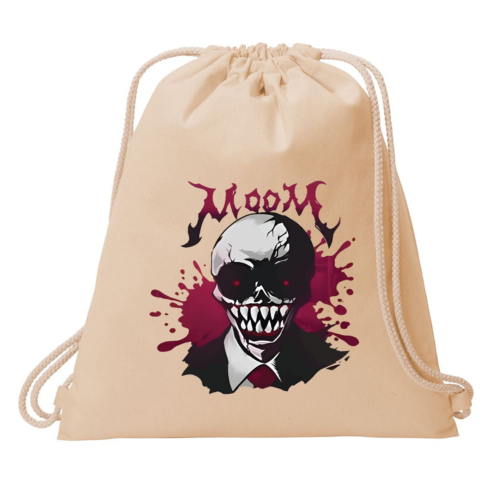 Hololivepro Nanashi Mumei MoomS Nightmare Drawstring Bag