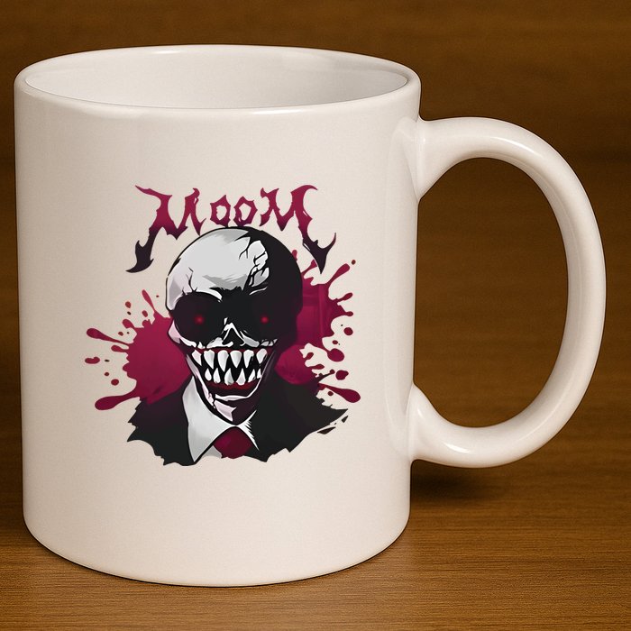 Hololivepro Nanashi Mumei MoomS Nightmare 11oz C Handle Ceramic Mug