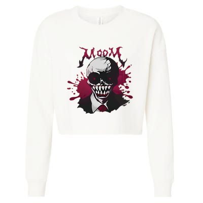 Hololivepro Nanashi Mumei MoomS Nightmare Cropped Pullover Crew