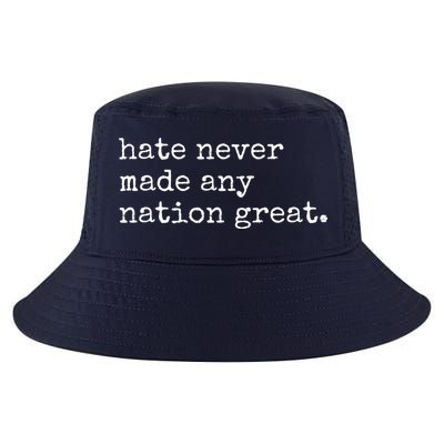 Hate Never Made Any Nation Great Cool Comfort Performance Bucket Hat
