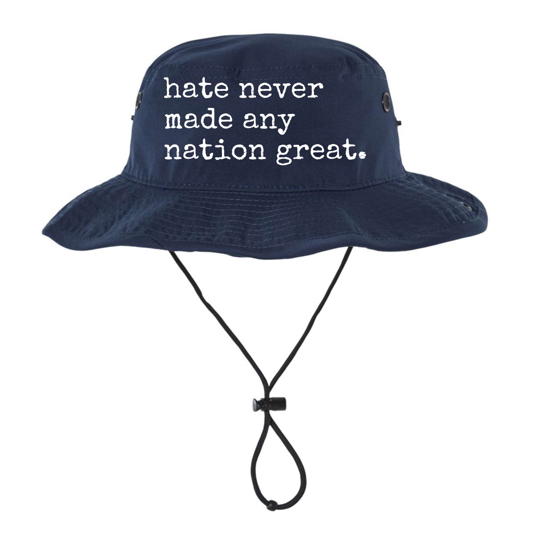 Hate Never Made Any Nation Great Bucket Hat