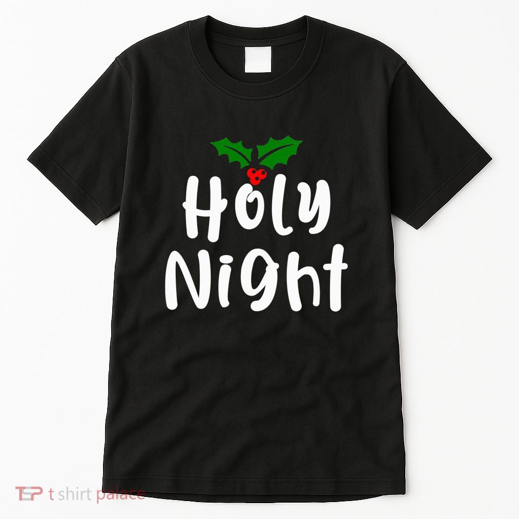 Holy Night | Merry Christmas Tall T-Shirt