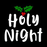Holy Night | Merry Christmas 16 in Basic Backpack