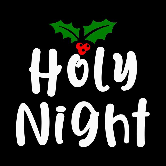 Holy Night | Merry Christmas 16 in Basic Backpack