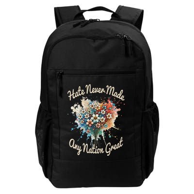Hate Never Made Any Nation Great Funny Anti Trump 2025 Backpack