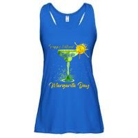 Happy National Margarita Day Funny Gift Ladies Essential Flowy Tank