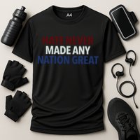 Hate Never Made Any Nation Great Racial Equality Cooling Performance Crew T-Shirt