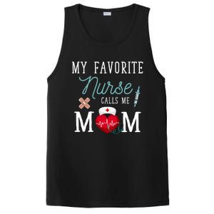 Healthcare Nursery Medical Nursing Mom Stethoscope Nurse Gift PosiCharge Competitor Tank