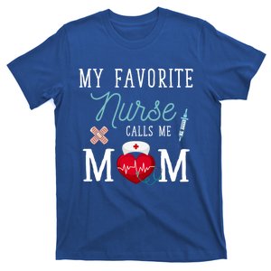 Healthcare Nursery Medical Nursing Mom Stethoscope Nurse Gift T-Shirt