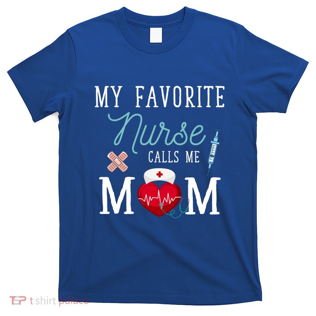 Healthcare Nursery Medical Nursing Mom Stethoscope Nurse Gift T-Shirt