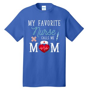 Healthcare Nursery Medical Nursing Mom Stethoscope Nurse Gift Tall T-Shirt