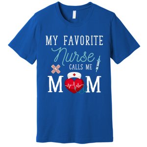 Healthcare Nursery Medical Nursing Mom Stethoscope Nurse Gift Premium T-Shirt