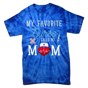 Healthcare Nursery Medical Nursing Mom Stethoscope Nurse Gift Tie-Dye T-Shirt