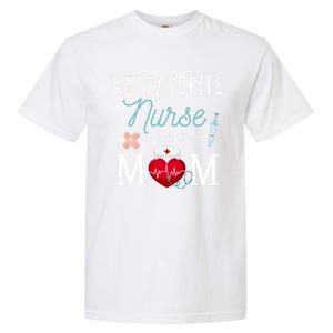 Healthcare Nursery Medical Nursing Mom Stethoscope Nurse Gift Garment-Dyed Heavyweight T-Shirt